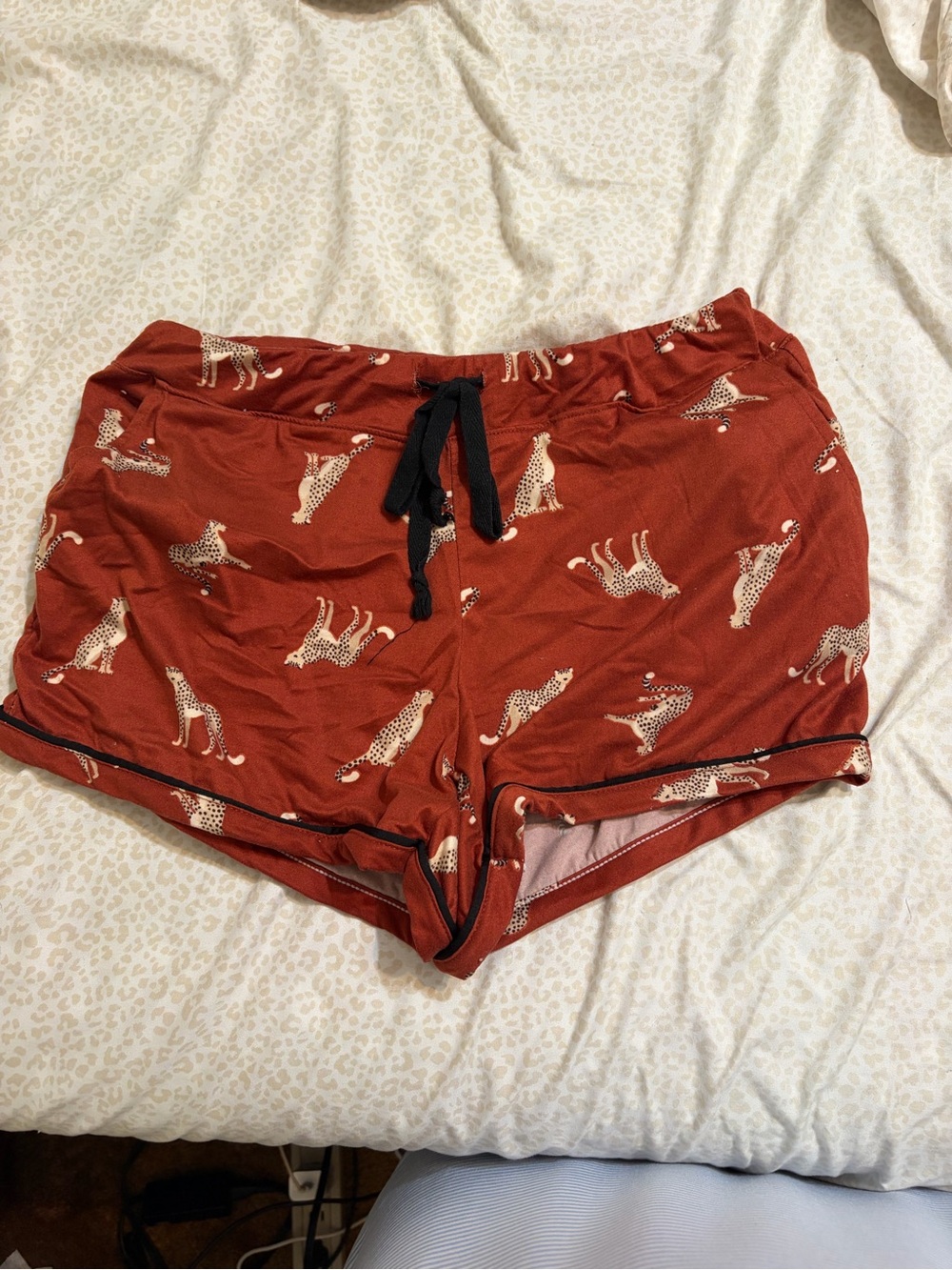 Cheetah pj shorts
